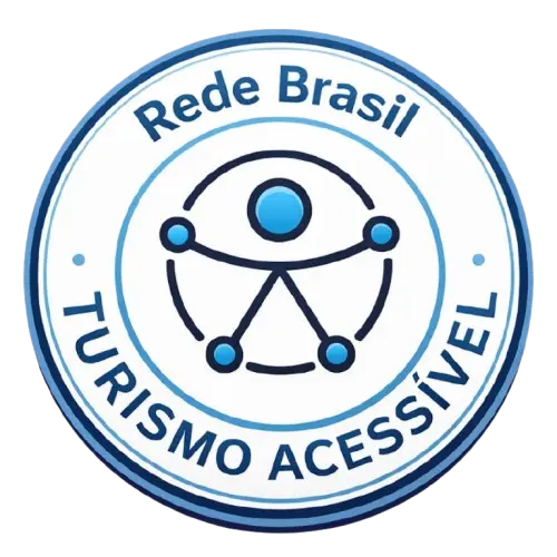Logo Rede Brasil de Turismo Acessível